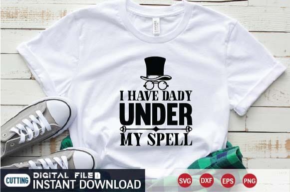 i have daddy under my spell svg SVG designer krishna 