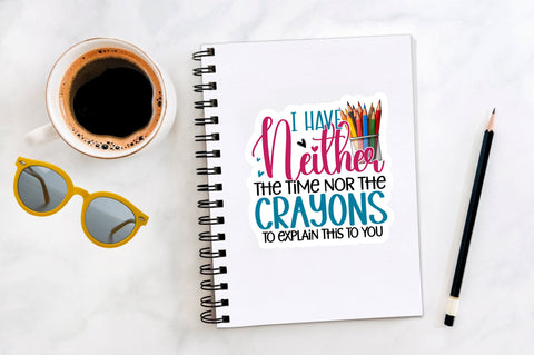 I have neither Sticker Design Sublimation Regulrcrative 