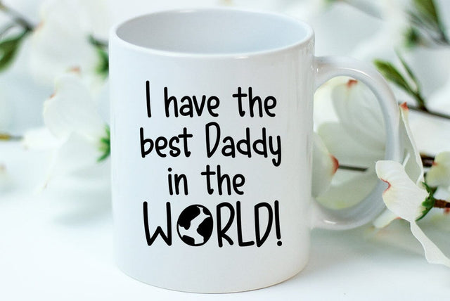 I have the best daddy in the world, Father's Day Dad SVG Design, Father's Day T-shirt SVG FiveStarCrafting 