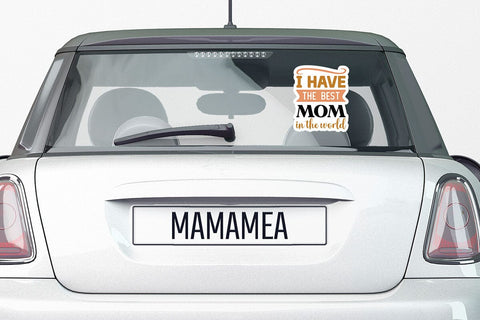 I have the best mom in the world SVG Angelina750 