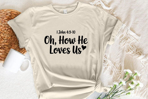 I John 49-10 Oh How He Loves Us SVG Angelina750 