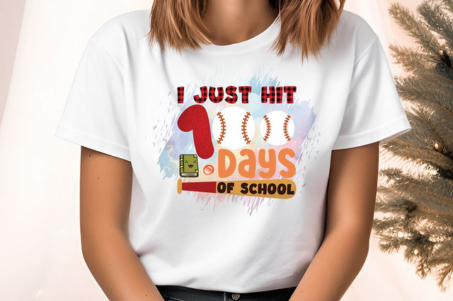 I just hit 100 days of school PNG Design Sublimation Designangry 