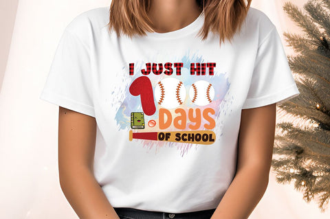 I just hit 100 days of school PNG Design Sublimation Designangry 