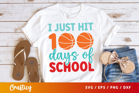 I just hit 100 days of school SVG Design SVG Designangry 