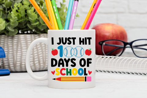 i just hit 100 days of school Svg Design SVG Regulrcrative 