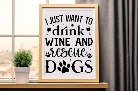 I just want to drink wine Svg Design SVG Regulrcrative 