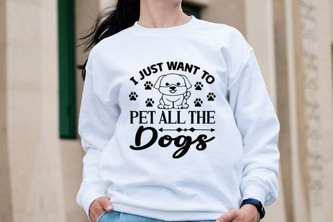I just want to pet all the dogs-01 SVG Angelina750 