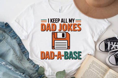 I keep all my dad jokes dad a base SVG Angelina750 