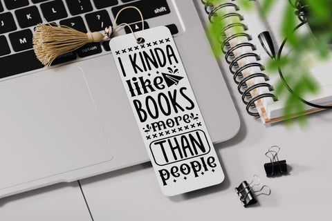 I Kinda Like Books More Than People SVG Design SVG Designangry 