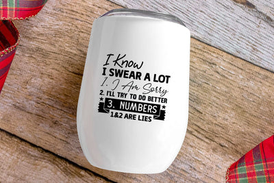 I Know I Swear A Lot 1 I Am Sorry SVG Angelina750 
