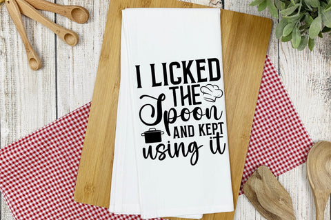I licked the spoon and Svg Design SVG Regulrcrative 