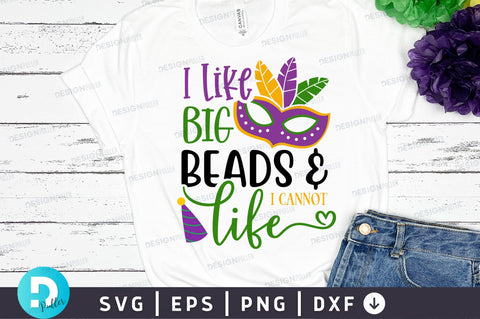 I like big beads & i cannot life SVG Design SVG Regulrcrative 