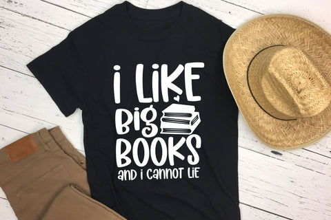 I Like Big Books and I Cannot Lie - Reading SVG SVG CraftLabSVG 