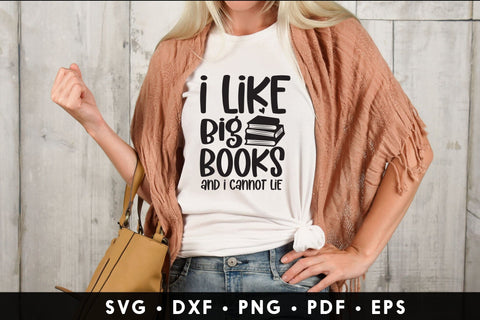 I Like Big Books and I Cannot Lie - Reading SVG SVG CraftLabSVG 