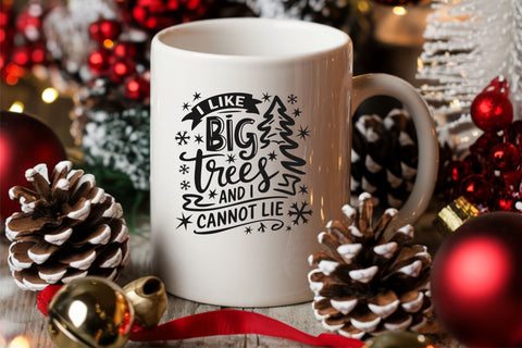 I Like Big Trees and I Cannot Lie SVG | Funny Christmas SVG | Christmas Tree Svg | Christmas Tree Shirt SVG TonisArtStudio 