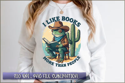 I like books more than people Sublimation Sublimation Shetara Begum 