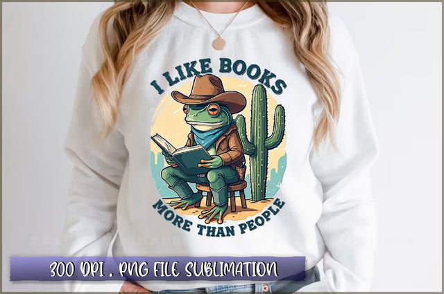 I like books more than people Sublimation Sublimation Shetara Begum 