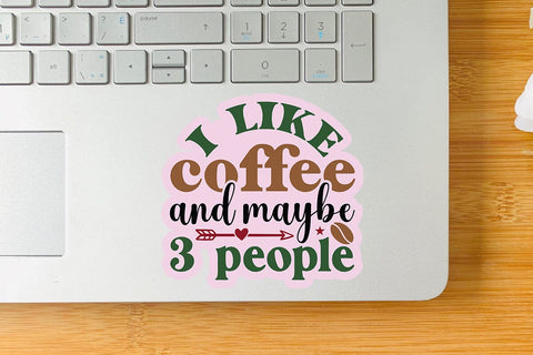 I like coffee and maybe 3 people SVG Angelina750 