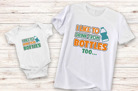 I like to drink from bottles and I like to drink from bottles too SVG Design SVG Designangry 