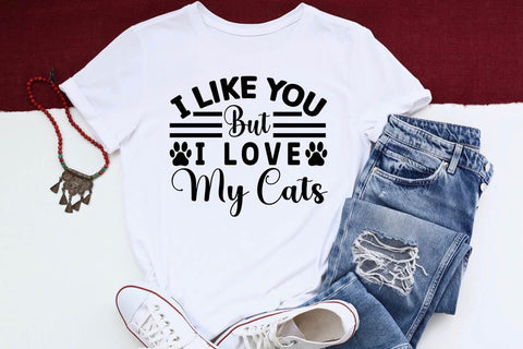I Like You But I Love My Cats-01 SVG Angelina750 