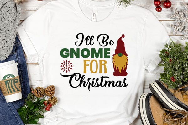 I ll Be Gnome For Christmas SVG Angelina750 