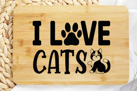 I love cats-01 SVG Angelina750 