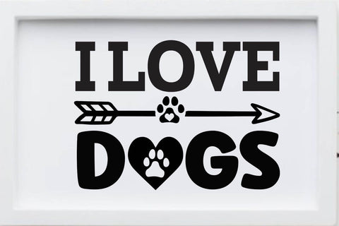 I love dogs SVG Angelina750 