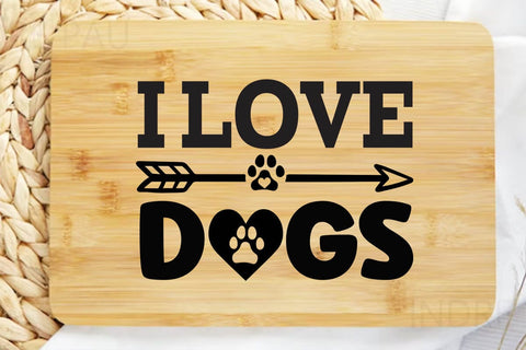 I love dogs SVG Angelina750 