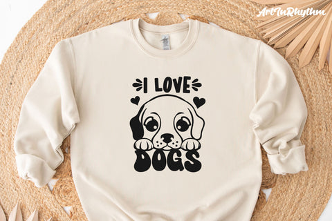 I love dogs svg, Dog lover svg SVG Artinrhythm shop 