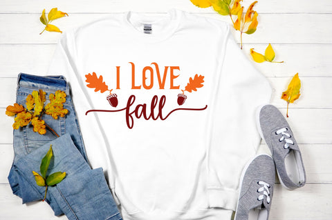 I love fall svg design SVG Regulrcrative 
