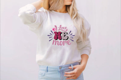 I Love Me More Sublimation SVGArt 