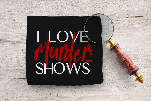 I Love Murder Shows Embroidery Embroidery/Applique DESIGNS Risa Rocks It 