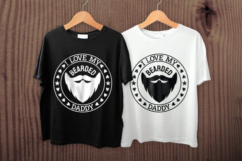 I Love My Bearded Daddy, Father's Day SVG File SVG CraftLabSVG 