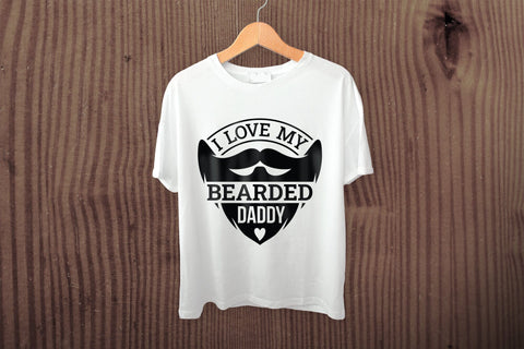 I Love My Bearded Daddy, Fathers Day SVG SVG CraftLabSVG 