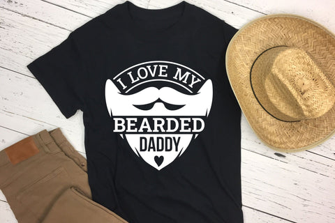 I Love My Bearded Daddy, Fathers Day SVG SVG CraftLabSVG 