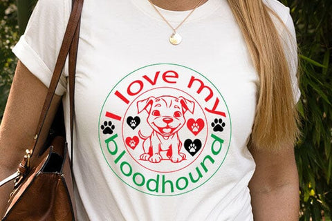 I love my bloodhound SVG Angelina750 