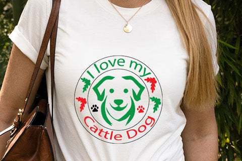 I love my Cattle Dog SVG Angelina750 