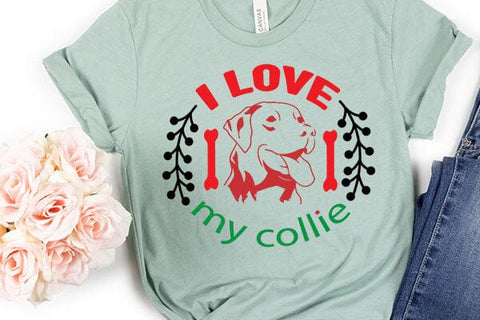 I love my collie SVG Angelina750 