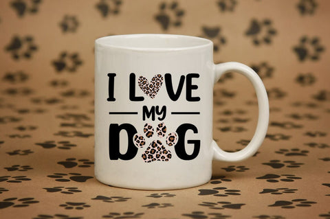 I Love My Dog SVG Design SVG Designangry 