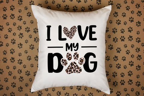I Love My Dog SVG Design SVG Designangry 