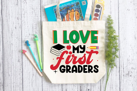i love my first graders SVG Design SVG Regulrcrative 