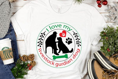 I love my livestock gurdian dog SVG Angelina750 