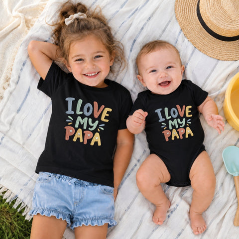 I Love My Papa Embroidery Design, Father’s Day Machine Embroidery File Embroidery/Applique DESIGNS PatternFeed8 