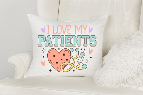 I Love My Patients - Nurse Sublimation Sublimation CraftLabSVG 