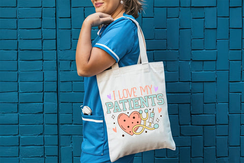 I Love My Patients - Nurse Sublimation Sublimation CraftLabSVG 