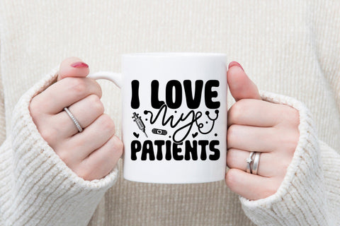 I Love My Patients - Nurse SVG Design SVG CraftLabSVG 