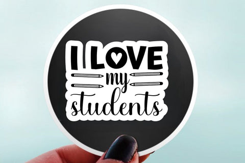 i love my students SVG Angelina750 