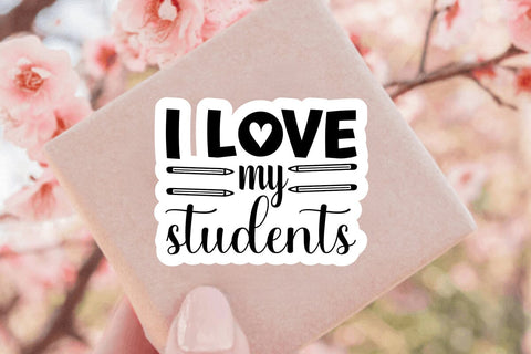i love my students SVG Angelina750 