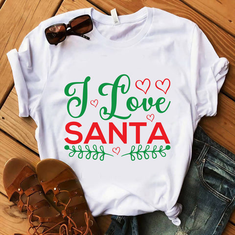 I Love Santa SVG DESIGN SVG Rafiqul20606 