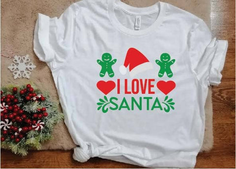 i love santa svg SVG designer krishna 